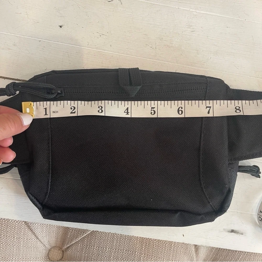 Outdoor Products Fanny Pack Black Waistpack Bag Carrier Hiking Walking
